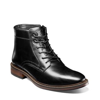 lace up dress boots mens Stacy Adams Men's Henry Cap Toe Boot in Brown the Stacy Adams Henry cap toe boot delivers timeless style with modern comfort engineered for everyday wear Florsheim Forge Plain Toe Lace