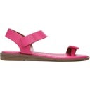 Fushcia Snake Faux Leather