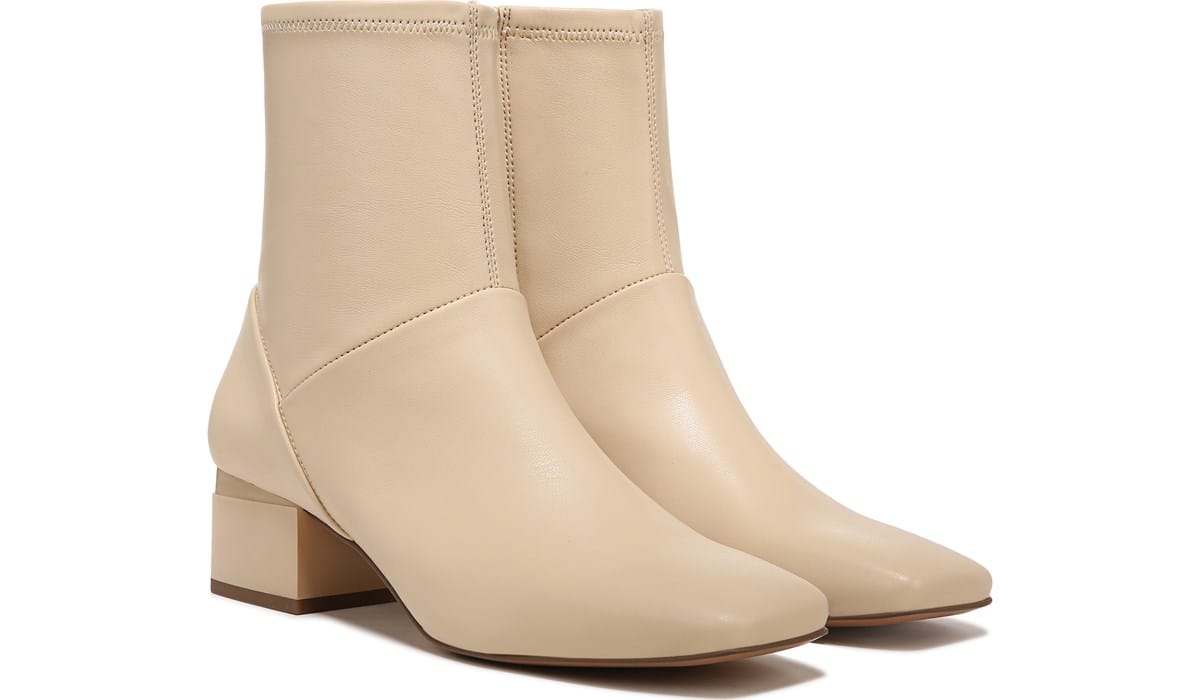 Franco Sarto Wies Block Heel Bootie in Panna at Nordstrom Rack, Size 9.5
