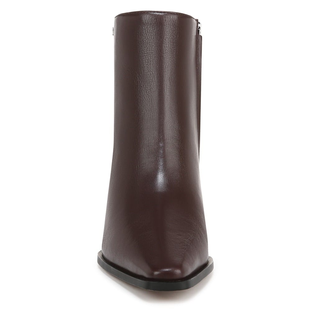 brown dress boots low heel ankle NEREA Step out in style with our elegant Pointed Leather Ankle Boots Brown Leather Low Heel Pointed