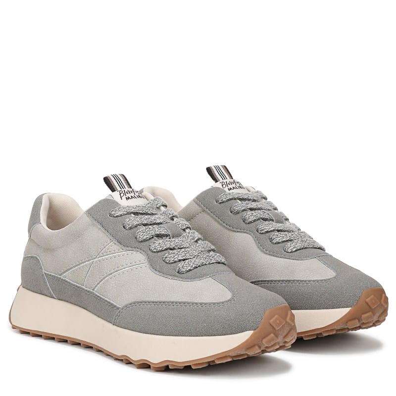 Blowfish Malibu Women's Driftmode Sneakers (Grey Faux Suede) - Size 7.5 M