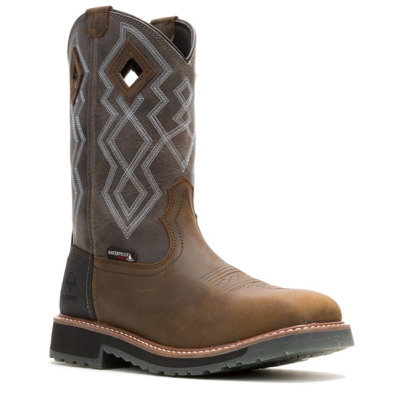 Wolverine Men's Rancher Pro Waterproof Composite Toe Work Boots (TiTANium) - Size 11.5 2W