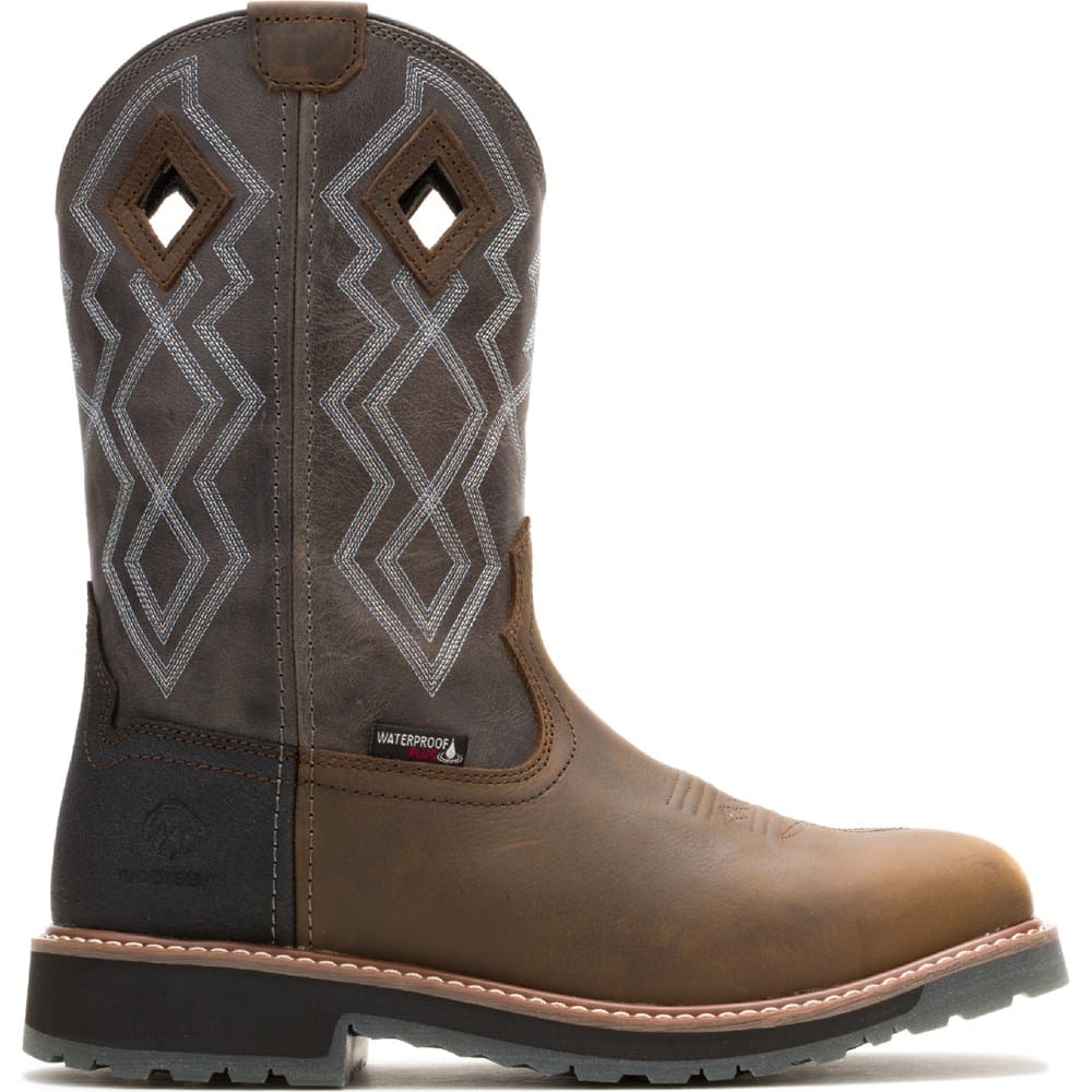 Wolverine Men's Rancher Pro Waterproof Composite Toe Work Boot