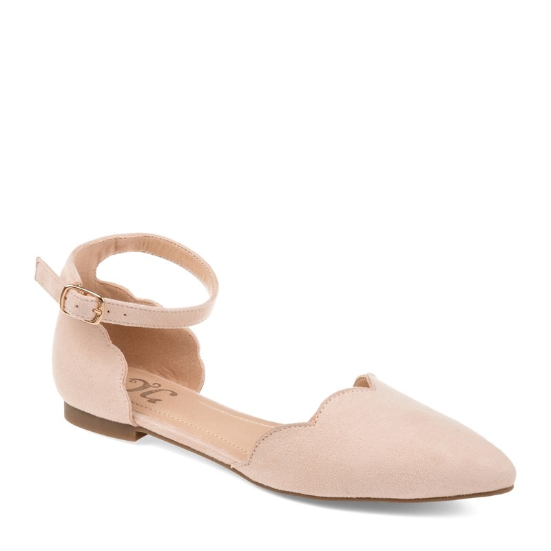 Journee Women's Lana Flat Shoes (Nude) - Size 6.0 M