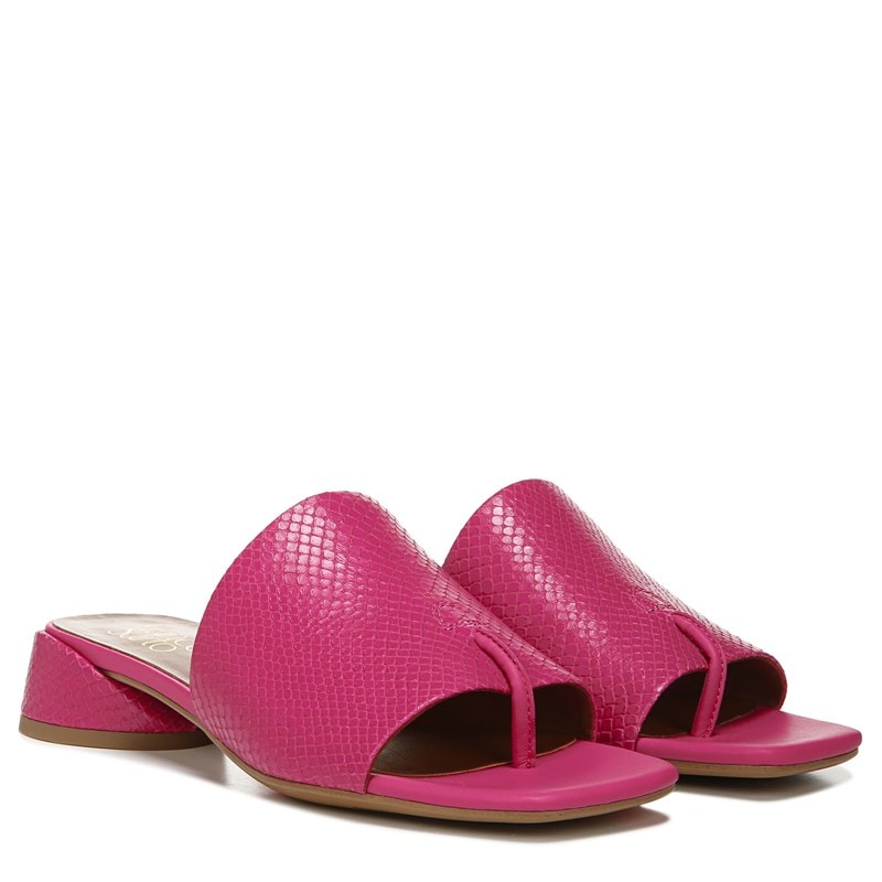 Franco Sarto Women's Loran Sandals (Fuchsia Leather) - Size 9.5 M