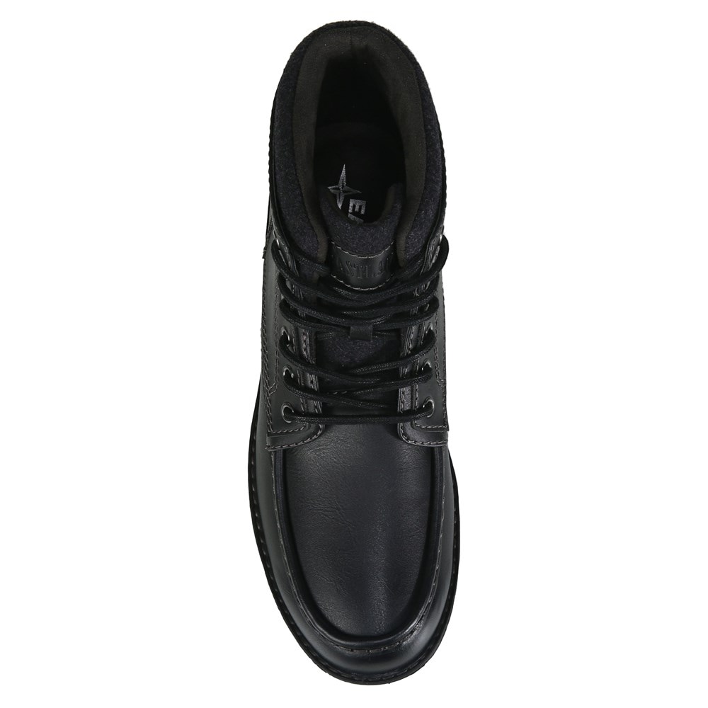 MEN'S 3EYELET MOC TOE BLACK 在原みゆ紀 APEX Men's Ariya Moc Toe Dress Shoe - Black