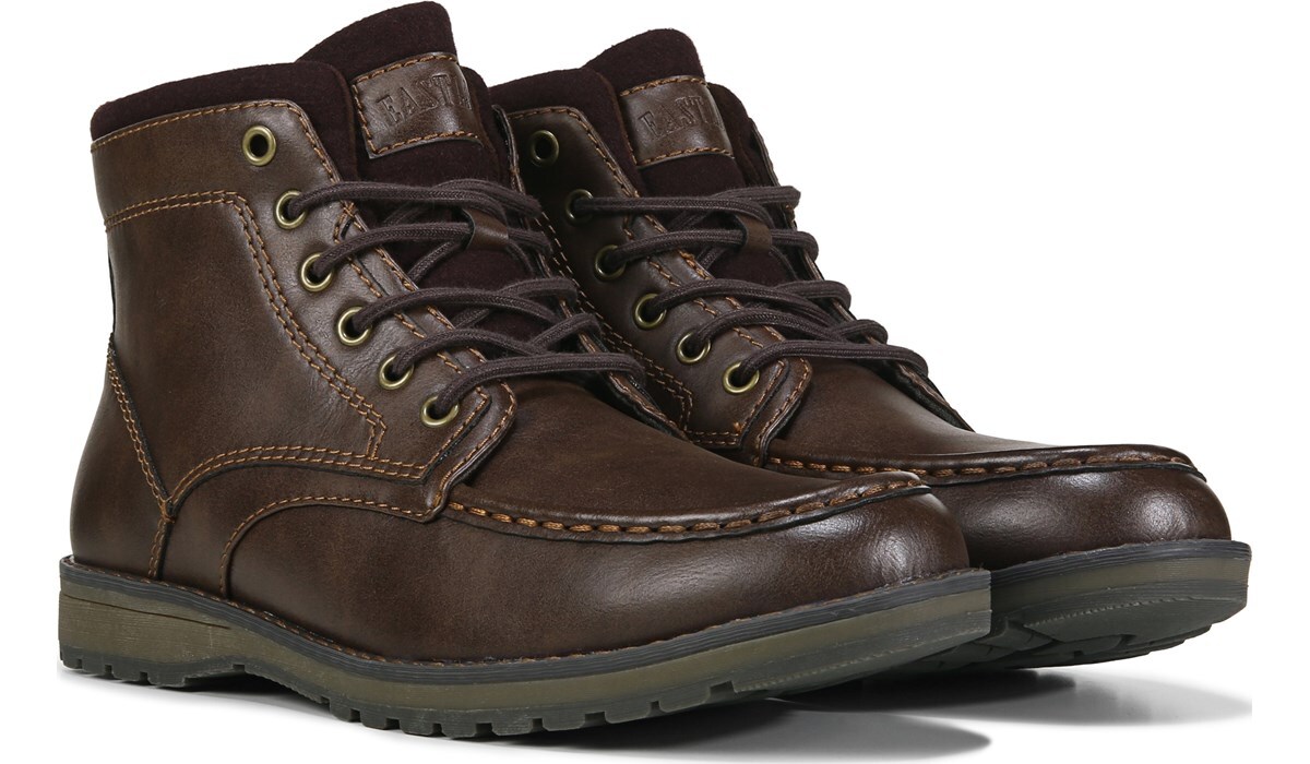 Eastland Men's Drake Moc Toe Lace Up Boot Famous Footwear