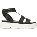 Black Snake Print Faux Leather