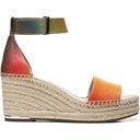 Multi Snake Print Faux Leather