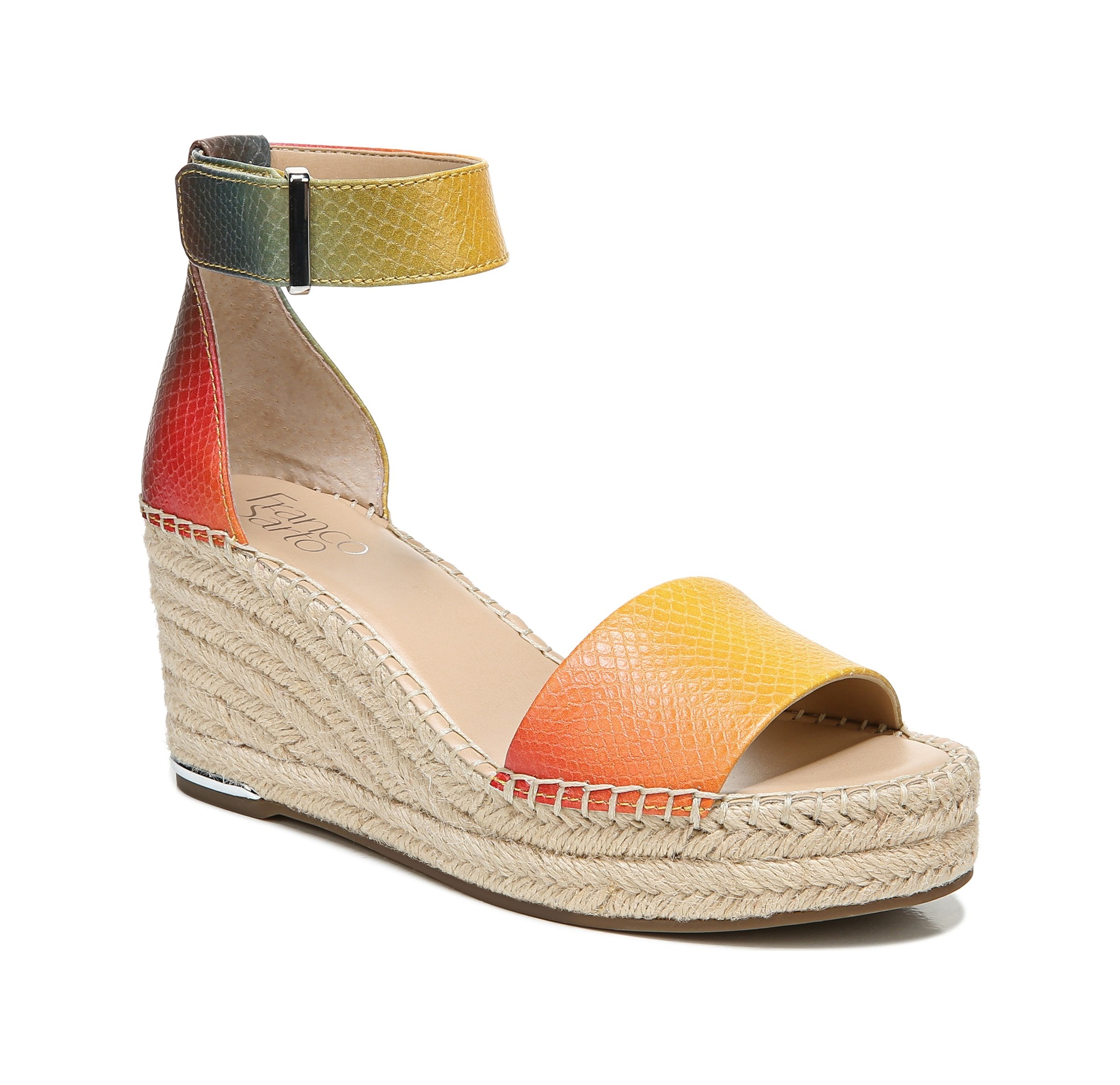 Franco Sarto Women s Clemens Espadrille Wedge Sandal Famous Footwear