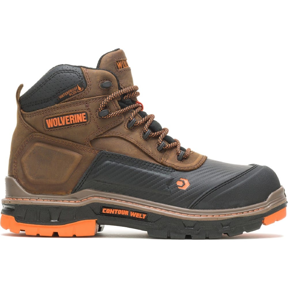 Wolverine Men's Overpass Mid CarbonMax Toe Waterproof 6