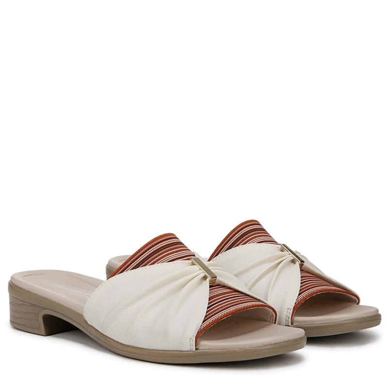 Lifestride Women's Paradise Sandals (Eggnog Jersey Fabric) - Size 6.5 M