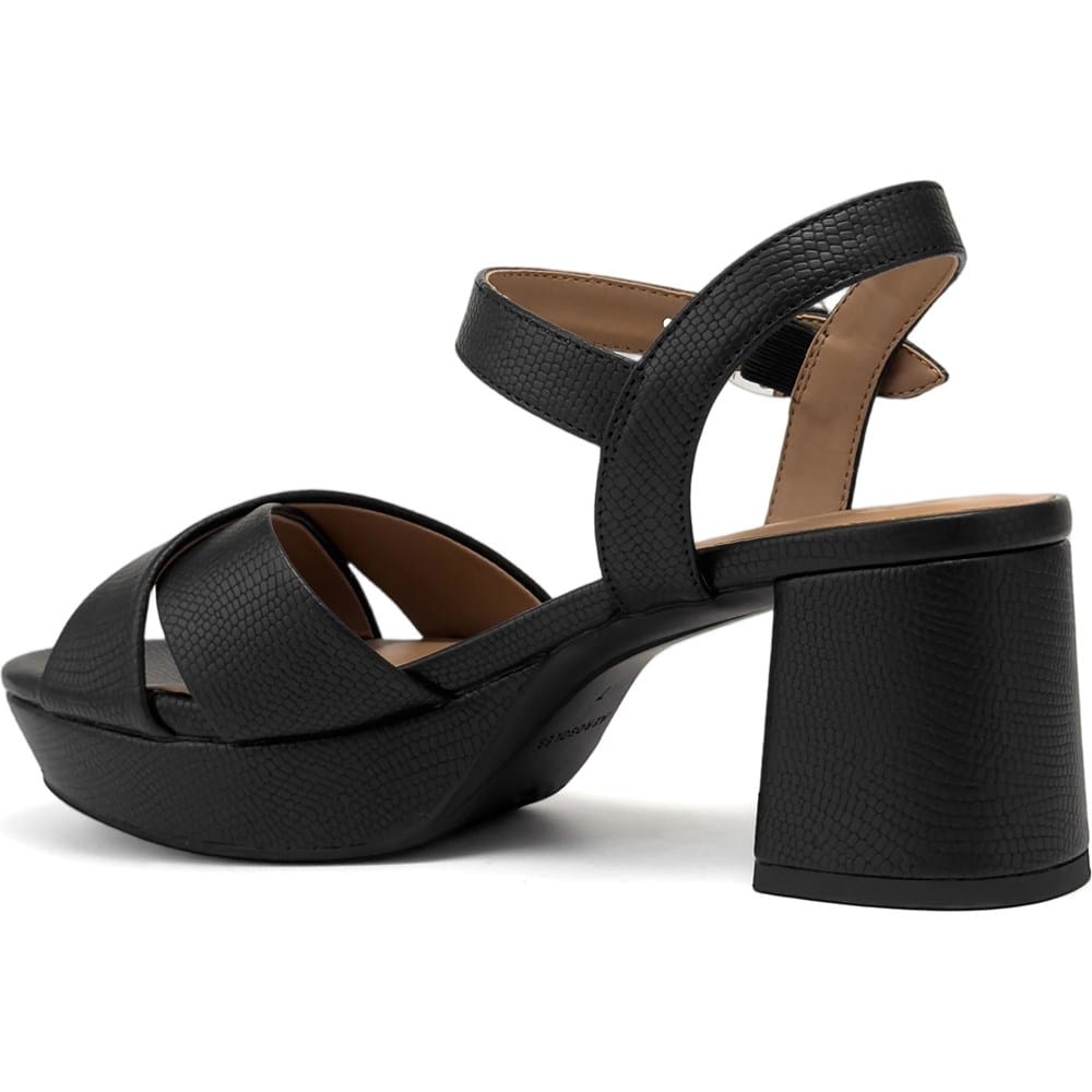 Aerosoles Women's Charlye Medium/Wide Platform Block Heel Dress Sandal |  Famous Footwear