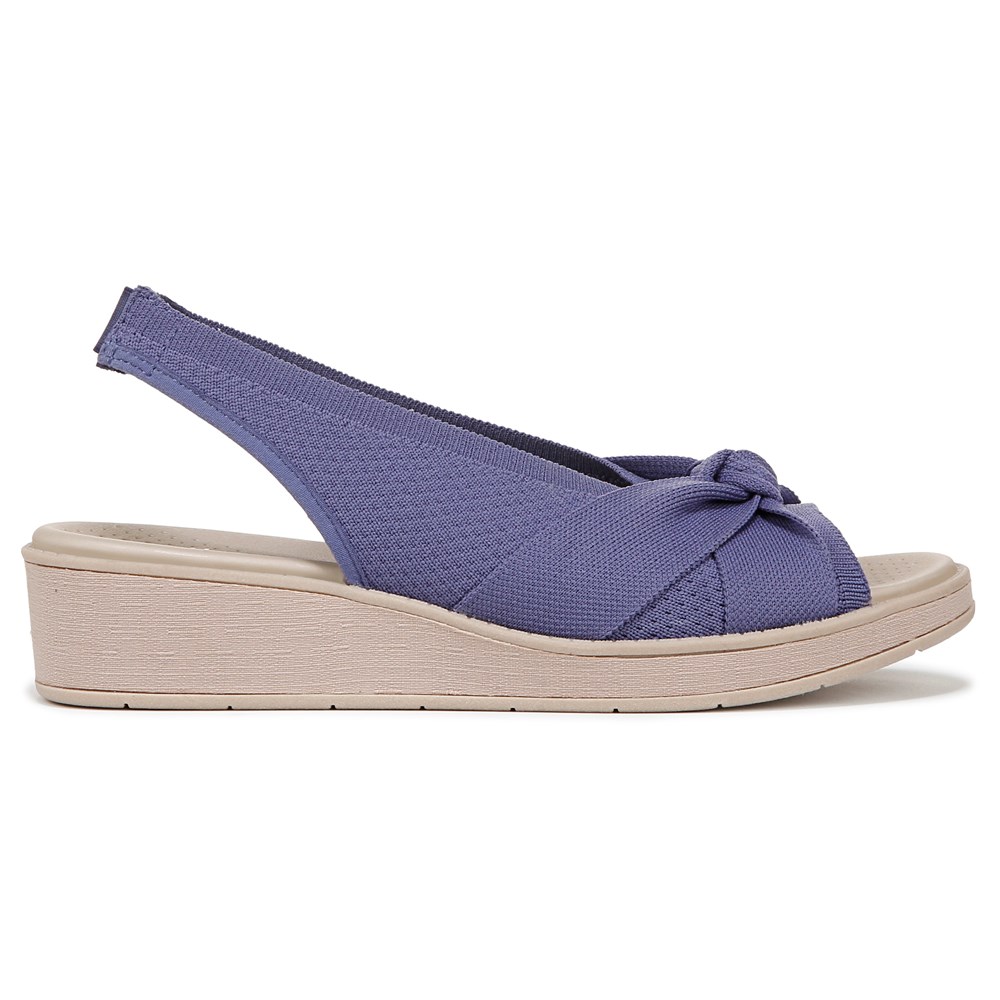 Bzees for LifeStride Women's Bell Slingback Wedge Sandal