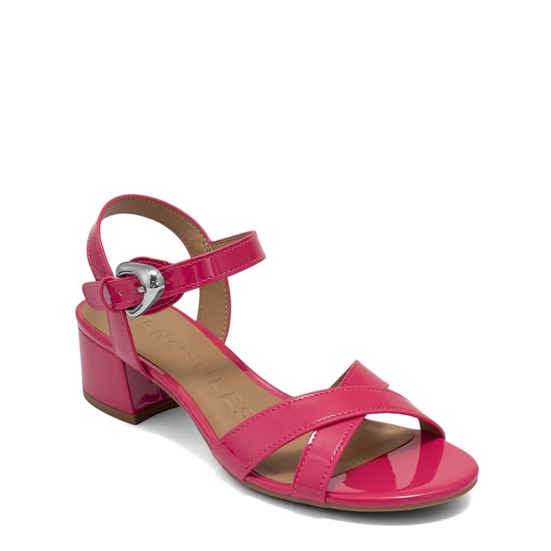 Aerosoles Women's Cinzia Medium/Wide Dress Sandals (Magenta) - Size 11.0 M