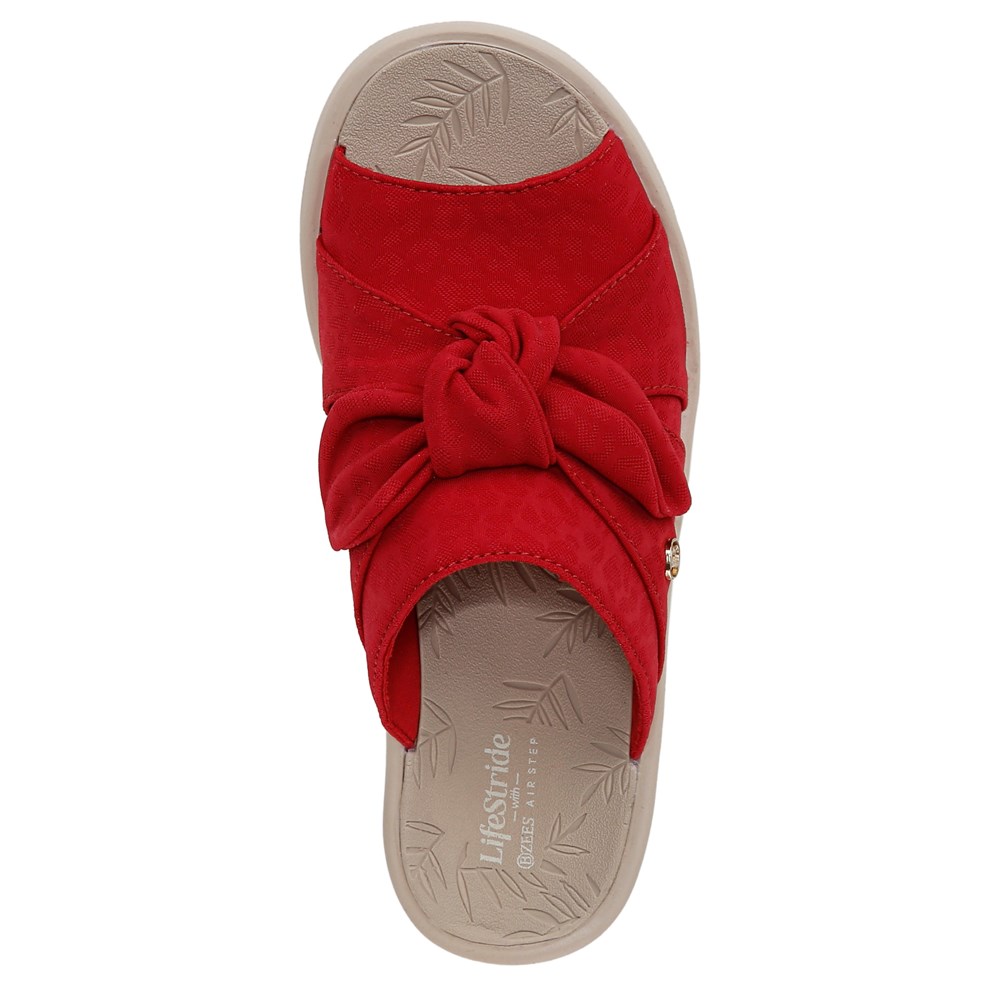 Bzees for LifeStride Women's Smile Wedge Sandal | Famous