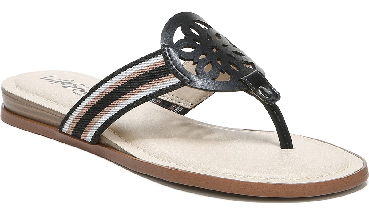 women's ridley lug sole logo flat sandals
