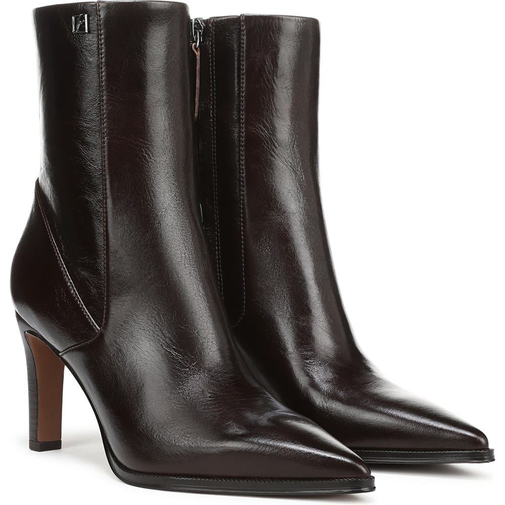 chinese dress ladies Amazon.com | Franco Sarto, Womens, Nellie Booties, Black Faux Leather, 6, M main image 0