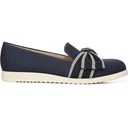Navy/White Fabric