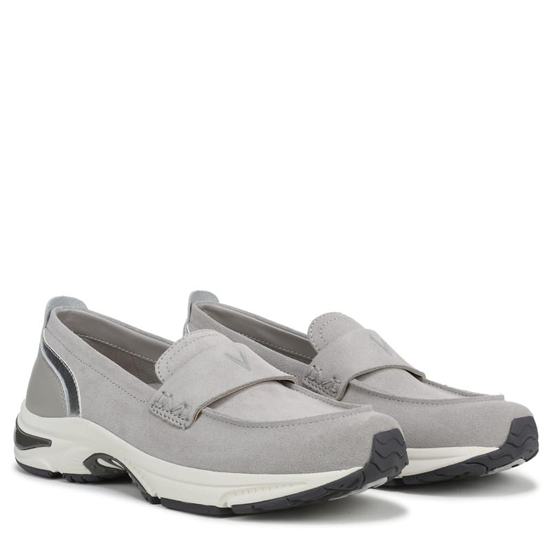 Vionic Women's Walk Roam Loafer Sneakers (Paloma Grey Suede) - Size 10.0