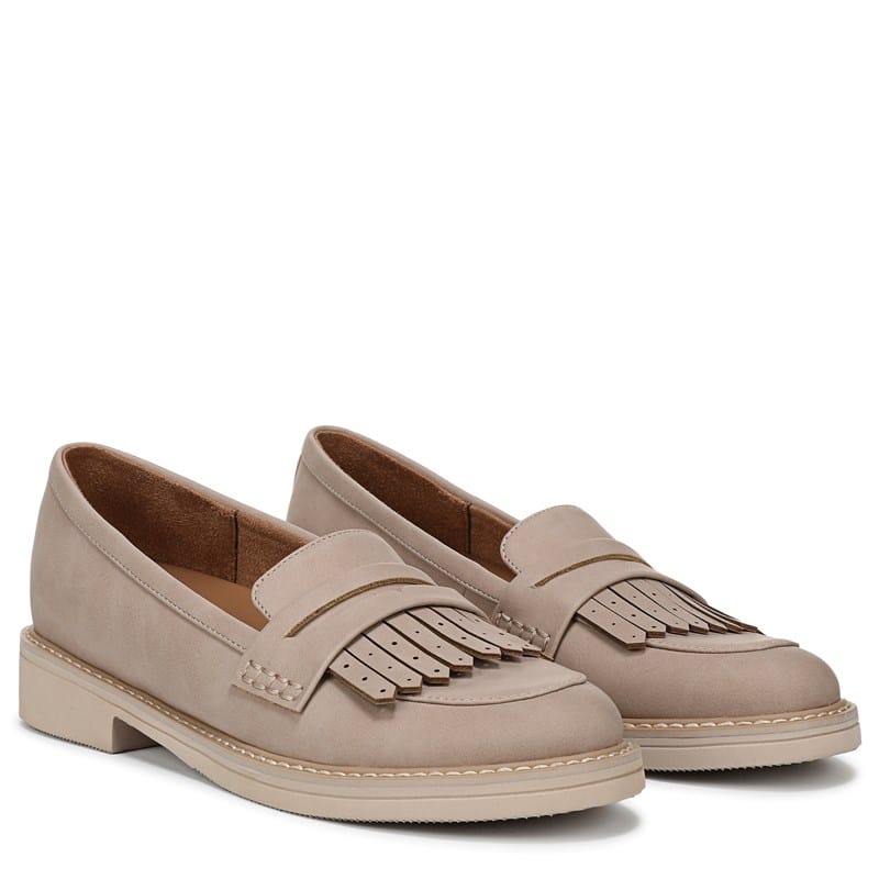 Naturalizer Women's Pacey Loafers (Warm Taupe Tan Faux Leather) - Size 7.0 M