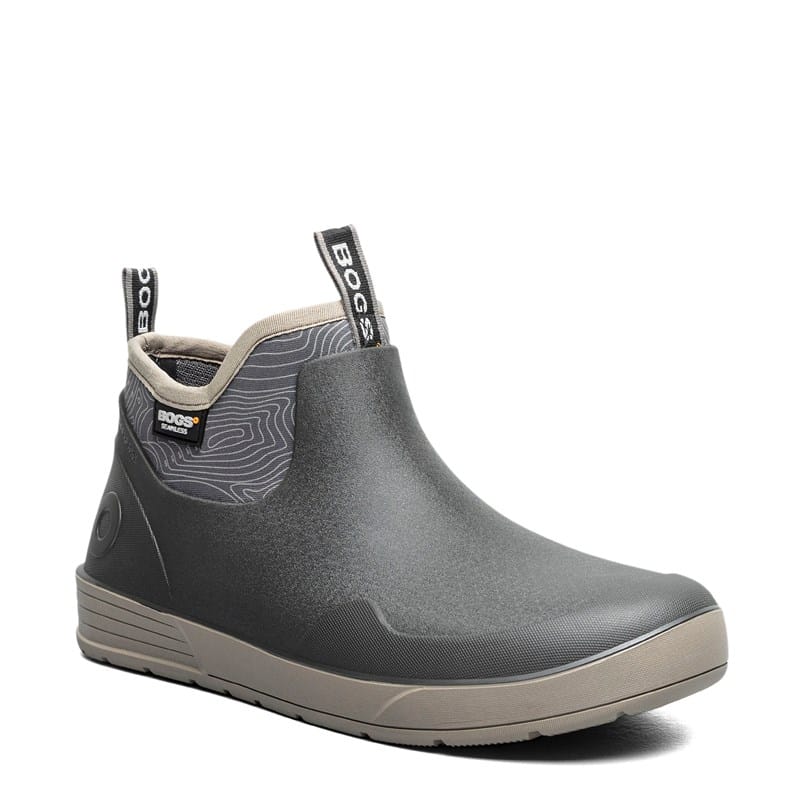 Bogs Men's Rockaway Seamless Low Waterproof Boots (Dark Gray Multi) - Size 9.0 M