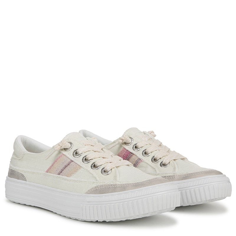 Blowfish Malibu Women's Alex Slip On Sneakers (Off White Linen Fabric) - Size 7.0 M