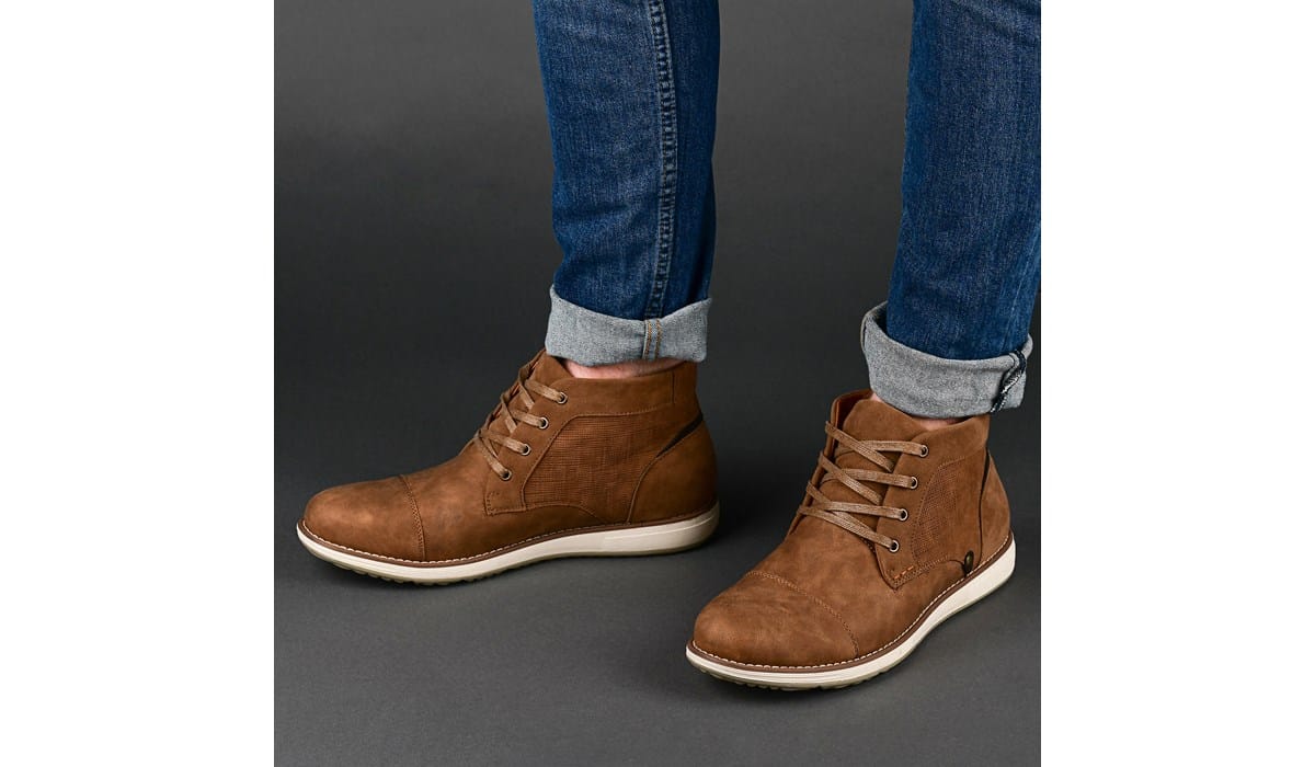 Vance Co. Men's Austin Cap Toe Chukka 