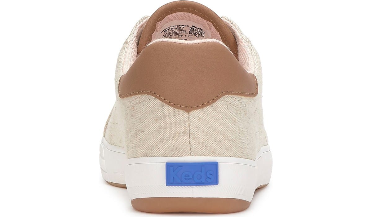 Keds Center III Sneakers In Tela Donna - Crema, 38 EU, Con Lacci, Morbide E Confortevoli, Ispirate Al Modello Originale Del 1916 - 2