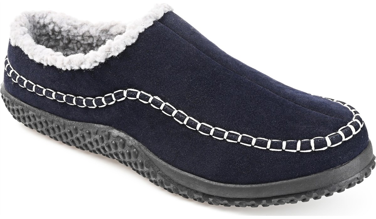 famous footwear mens slippers