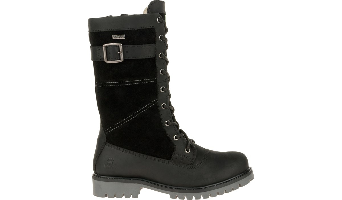 kamik rogue zip waterproof leather boot