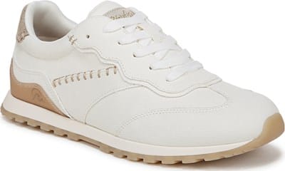 Women's Valley Lace Up Sneaker - Cream Fabric