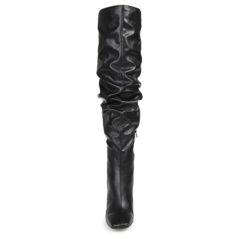 Thigh high best sale boots famous footwear