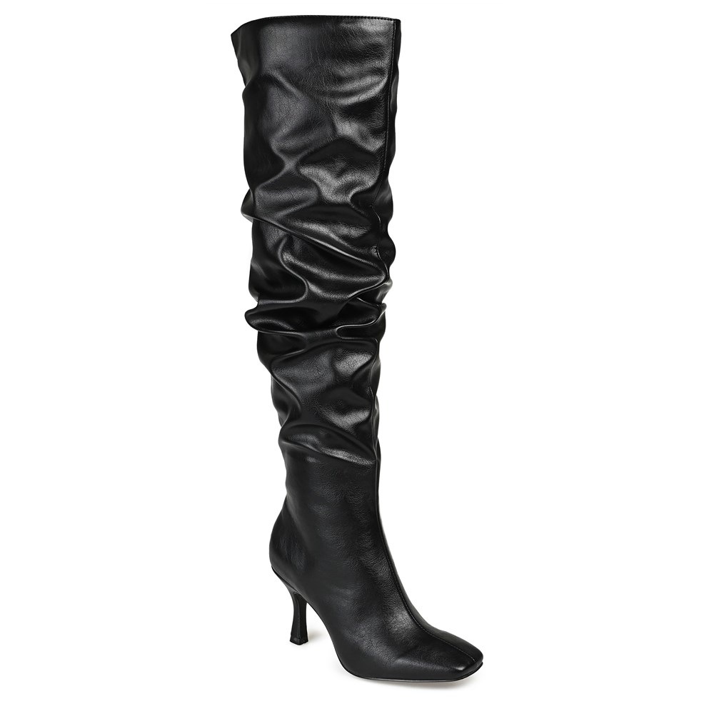 Thigh high best sale boots famous footwear