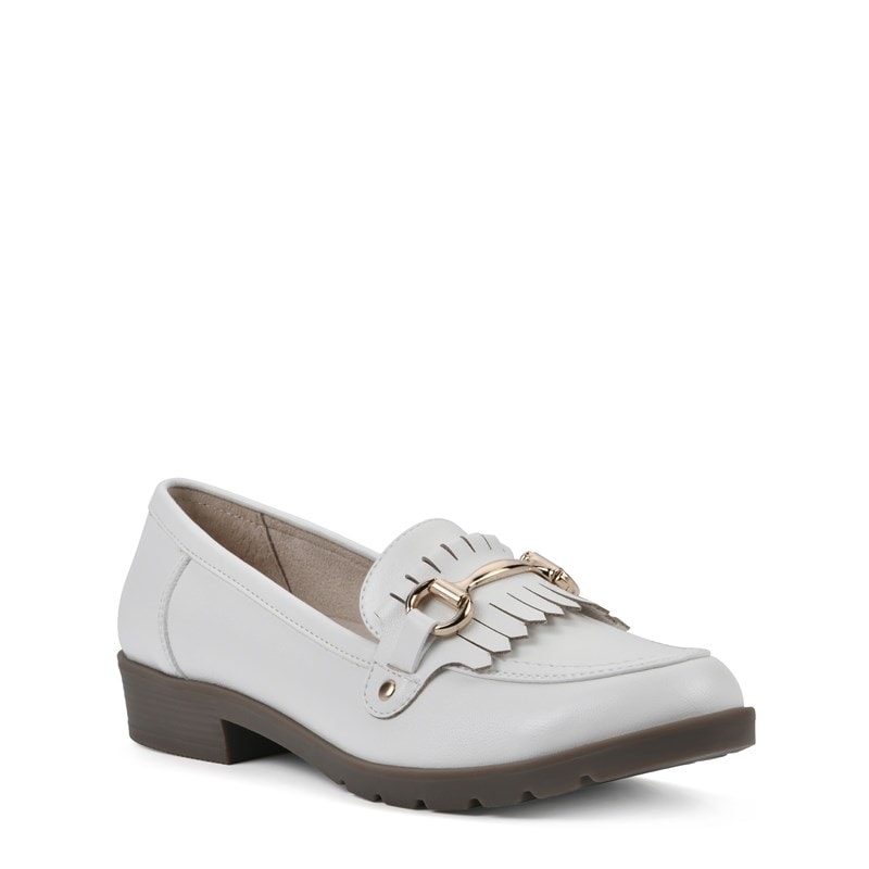 Cliffs by White Mountain Women's Galeena Loafers (White) - Size 9.0 M
