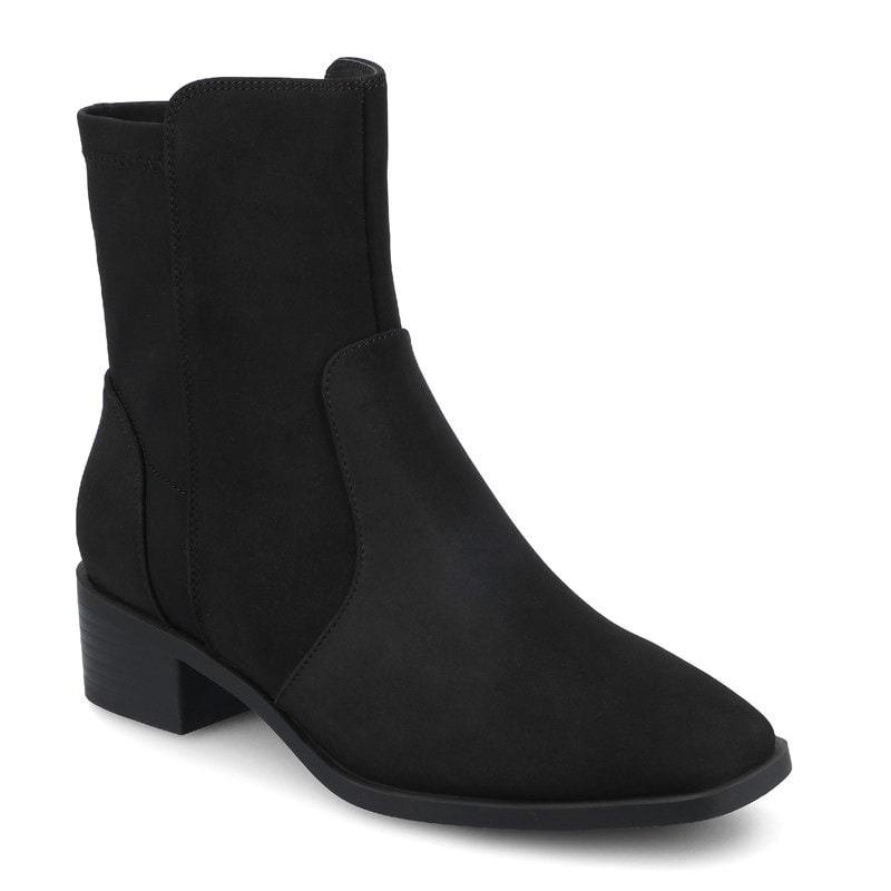 Journee Women's Renna Chelsea Boots (Black Suede) - Size 8.0 W
