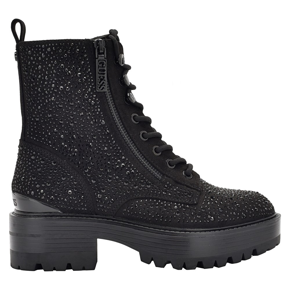 utilsigtet svulst Kvæle GUESS Women's Fearnea Combat Boot | Famous Footwear