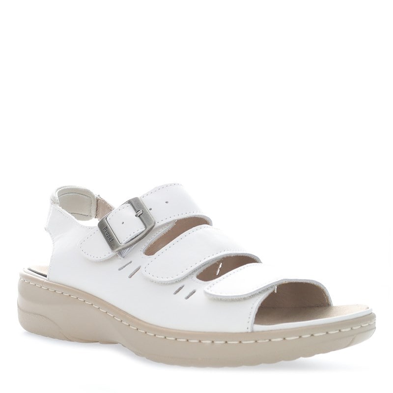 Propet Women's Breezy Walker Sandals (White Onyx) - Size 6.0 M