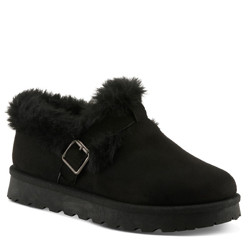 Flexus Women's Aldana Slip On Clog Shoes (Black) - Size 39.0 M