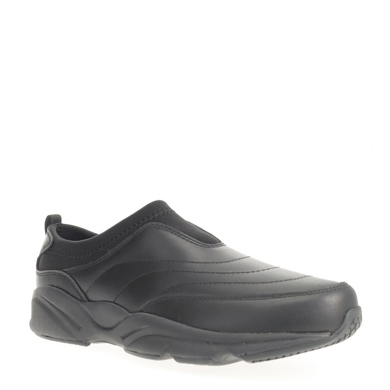 Propet Men's Stability Slip On Shoes (Black) - Size 15.0 M