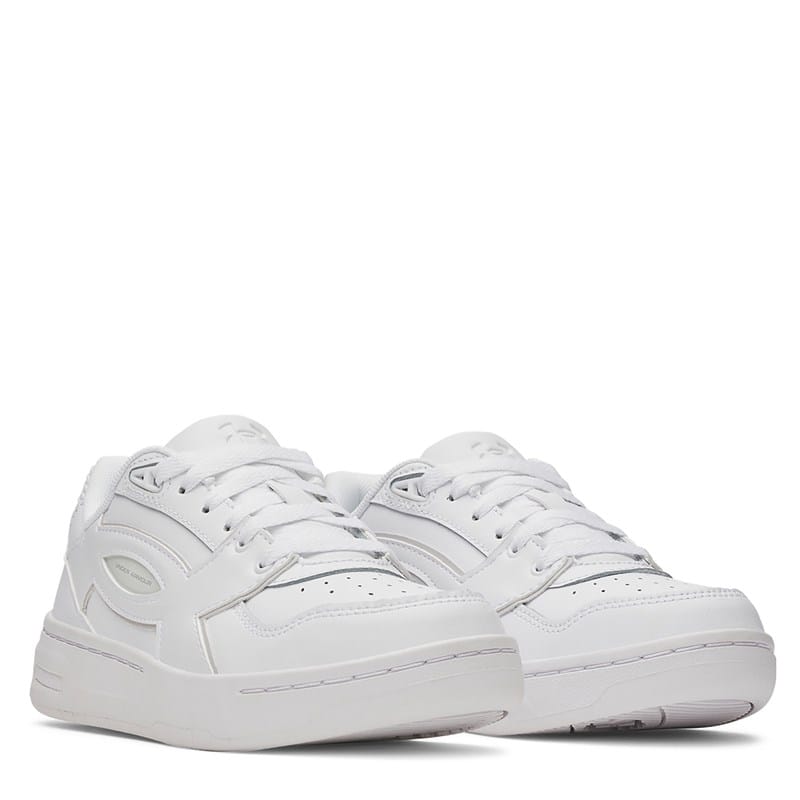Under Armour Women's Flex Sneakers (White / White / Distant Gray) - Size 6.0 M