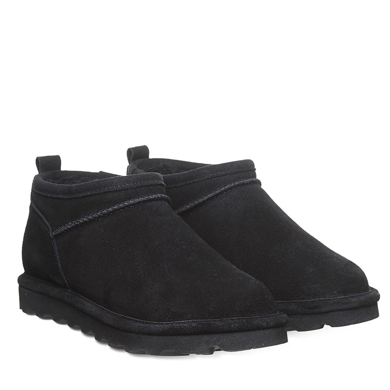 Bearpaw Women's Super Shorty Wide Water Resistant Winter Boots (Black) - Size 11.0 M