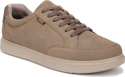 Men's City Cloud Lace Up Sneaker - Woodsmoke Brown Faux Leather