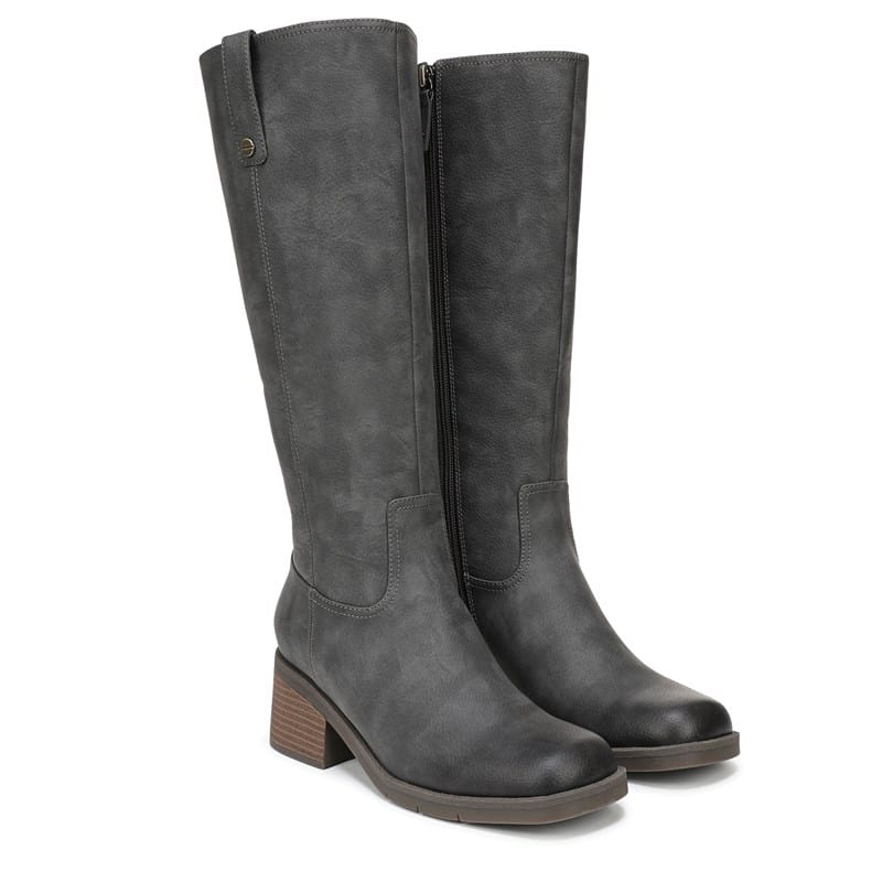 Dr. Scholl's Women's Joplin Tall Boots (Greystone Faux Leather) - Size 8.5 M