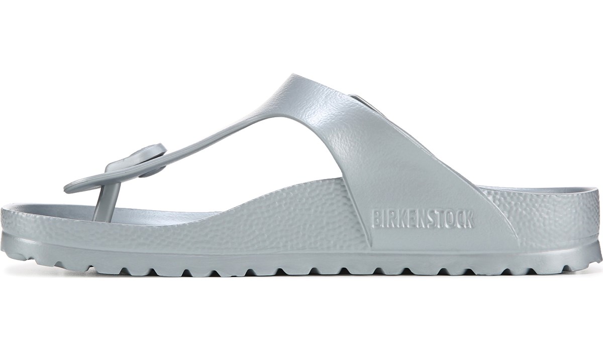 birkenstock gizeh eva silver