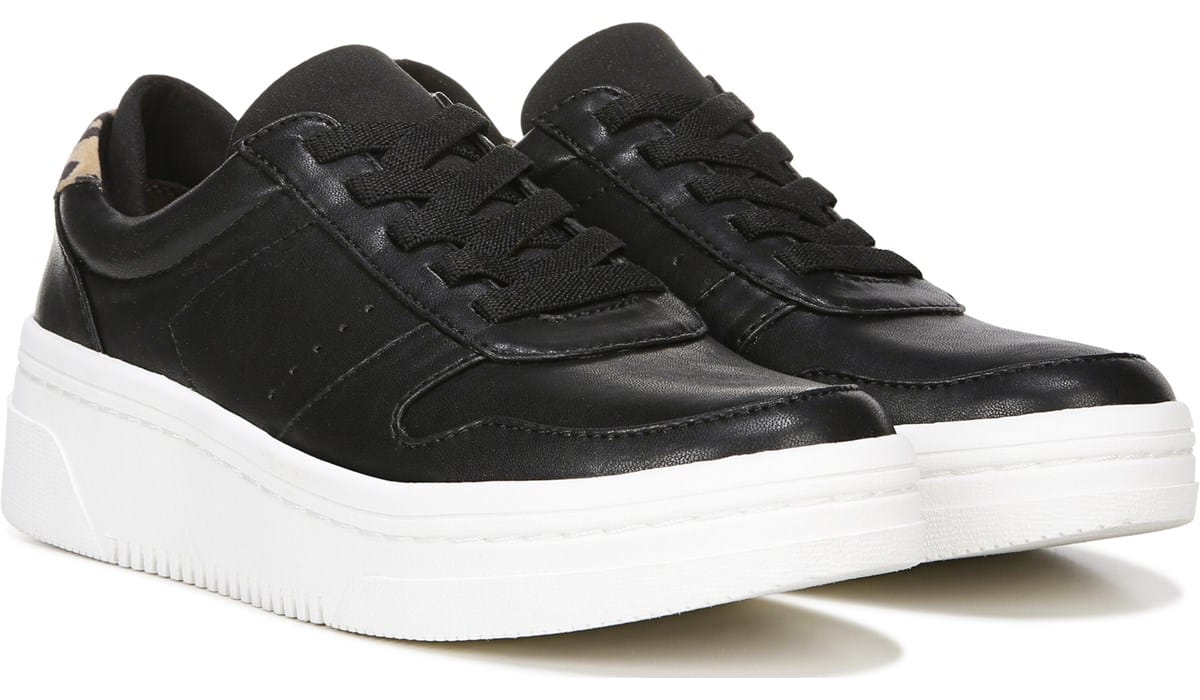 Dr. Scholl's Women's Essential Platform Sneaker Black, Sneakers and  Athletic Shoes, Famous Footwear