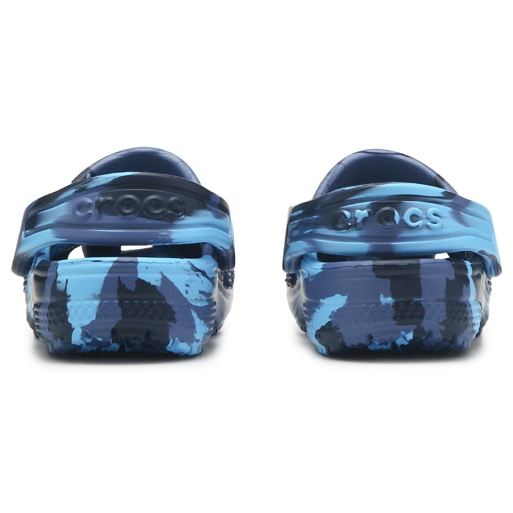 Camo Light Blue Fuzzy Crocs Crocs Classic Clog Lined Pure Water