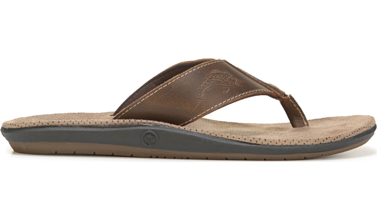 margaritaville flip flops with guitar on bottom