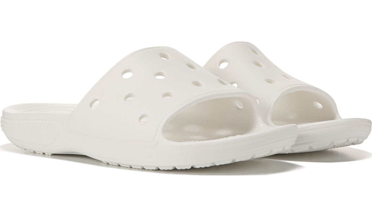 crocs open toe slippers