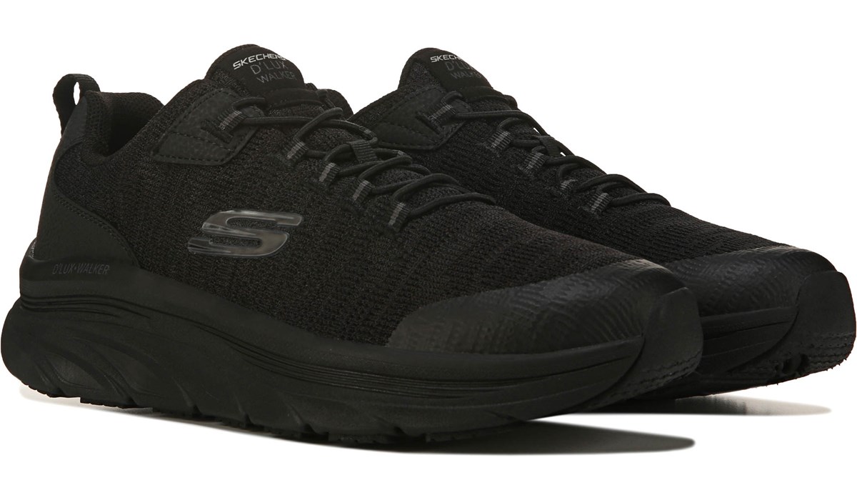 Bekræftelse udløser Spectacle Skechers Men's D 'ux Walker Pensive Sneaker Black, Sneakers and Athletic  Shoes, Famous Footwear